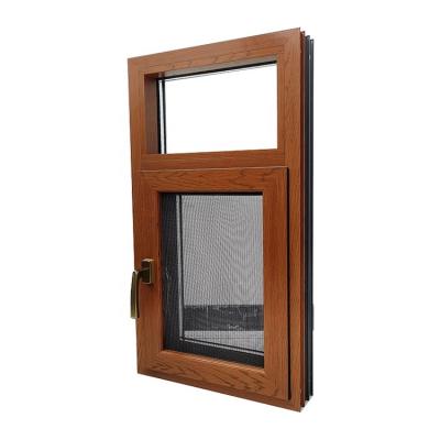 China 2020 Veilon Magnetic Minimalist Design Aluminum Casement Screen Window for sale