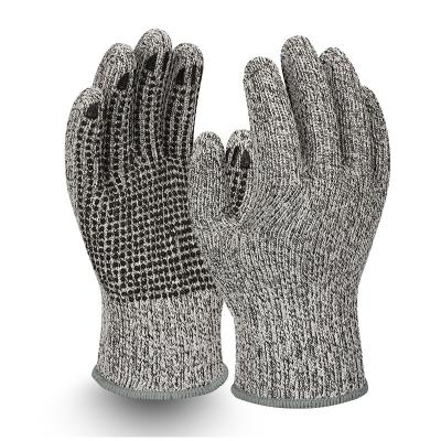 China Flexible HPPE GOGGLE GLOVES WITH ANTI SLIP STITCH for sale