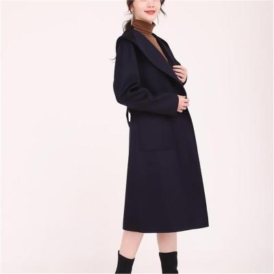 China Wholesale Anti-wrinkle women winter cashmere wool ladies long style coats 100% wool jackets for Pakistani women for sale