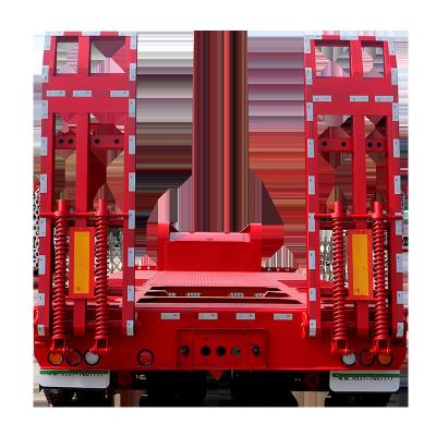 China Truck Trailer Manufacturer Supply Professional Multifunctional Special Vehicle Semi Lowbed Trailer for sale