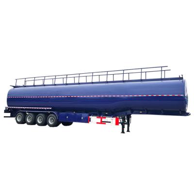 China Truck Trailer China Supplier Multifunctional Aluminum Diesel Semi Fuel Tank Trailer For Truck for sale