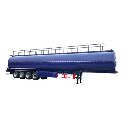 China Truck Trailer Made In China Stainless Aluminum Alloy Oil Fuel Tank Trailer For Truck for sale