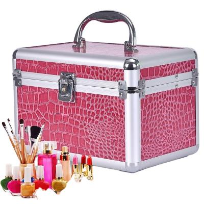 China Fashion Manufacturer Supply Stain Aluminum Alloy Jewelry Storage And Makeup Box Boxes for sale