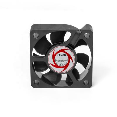 China Hotels Factory Produces DC 12V 5010 Large Wind Industry Silent DC Sleeve Bearing Fan for sale