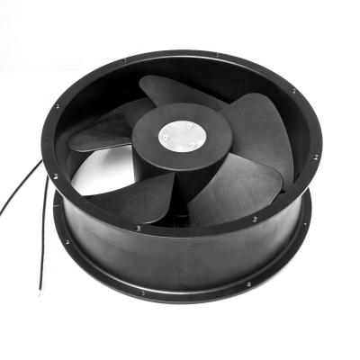 China Hotels Wholesale Plastic Sleeve Bearing Low Noise Industrial Axial Fan AC20060 Black Axial Fan Wholesale for sale