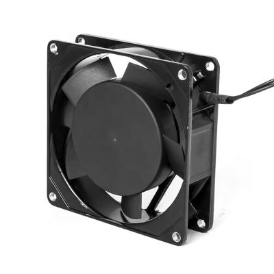 China Hotels Wholesale Black Ball Bearing Axial Fan High Cfm Powerful 9225 Plastic Air Cooling Fan for sale