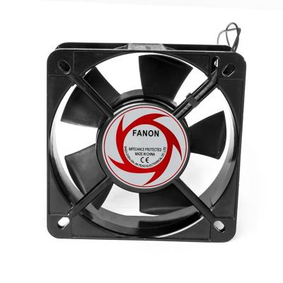 China Hotels Factory Price Plastic Brushless High Speed ​​Black Shaded Ball Bearing Pole Fan 13538AC for sale