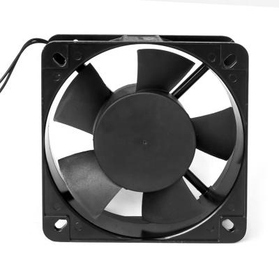 China Hotels Top Sell Big Ball Bearing Plastic Low Noise High Quality Black Shaded Pole Fan AC13538 for sale