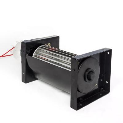 China Hotels Factory Price Aluminum Blades AC 60*120 Tangential Fan For Air Conditioner Black 110V220V Tangential Fan for sale