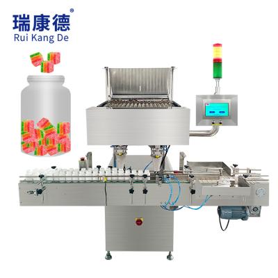 China Tablet Capsule Pill Counting 16 Line Counter Automatic Gummy Candy Bear Pectin Soft Gummy Candy Counting Machine for sale