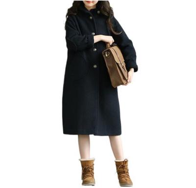 China Plus Size Anti Shrink Long Thickened Overcoat For Women Medium Length Padded Coat With Hood for sale