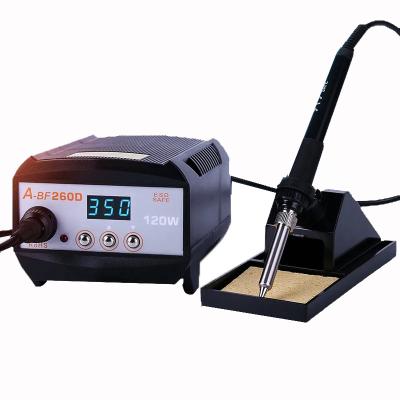 China Welding of metal fittings A-BF Multi functional soldering Station rework station preheat station soldering iron Hot Air gun for sale