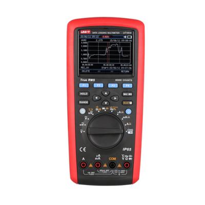 China UNI-T UT181A True RMS Auto Range Multimeter IP65 Industrial DMM 60000 Count PC Software Capacitance Temperature Resistance Meter UT181A for sale