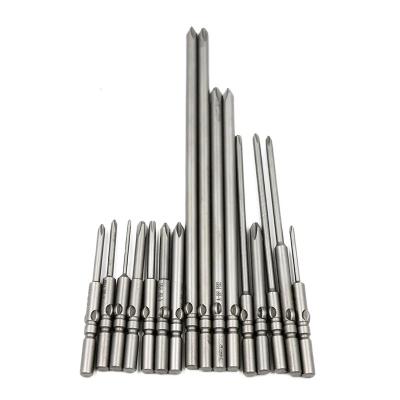 China Steel A-BF 4MM Magnetic screwdriver Bits Cross Electric Batch Head S2 Alloy Steel Material Multi-standard Cross Phillips Hex Batch Tip for sale