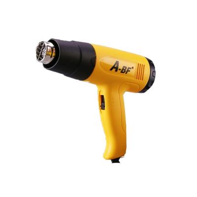 China Temperature Adjustable A-BF Industrial Hot Air Gun Digital Display Electric Heat Gun Plastic Welding Torch Hot Hair Dryer Car Foil Roasting 1600W/2000W for sale