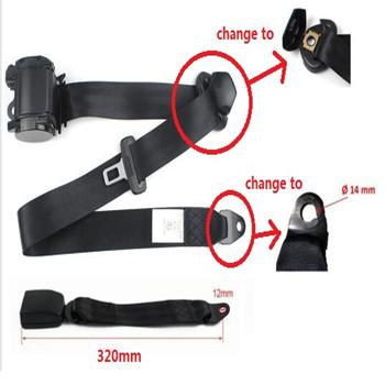 China Ar4m Type Driving Safety Polyester Seat Belt for sale