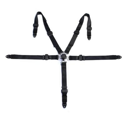 China Cheap Sports 2 Inch 5 Point Safety Hitches Racing Car Seat Belt for sale