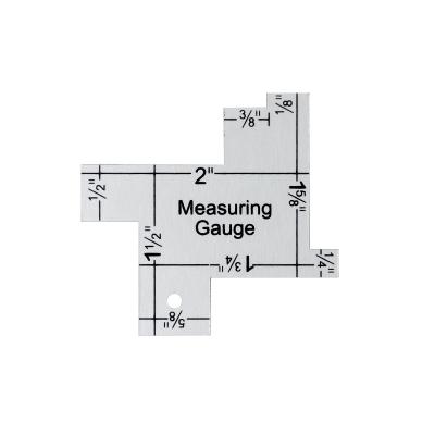 China BEN Aluminum YEDDMulti In A Commonly Used Metal Aluminum Ruler Thumb Combination for sale