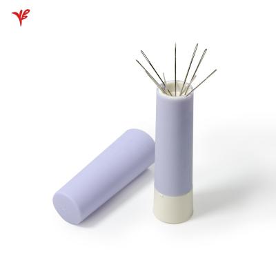 China Sewing Magnetic Type Rotating Needle Storage Projects Suction Needle Storage Lipstick Sewing Accessories for sale