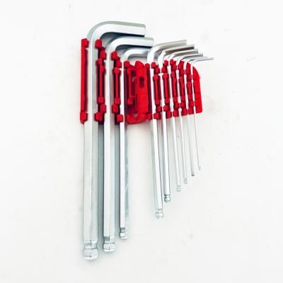 China High Quality Carbon Steel Hexagon Hex Keys Wrench Key Set for sale