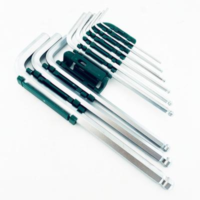 China Cheap Price L Type Allen Spanner Ball Point Hexagon Hex Key Carbon Steel Key for sale