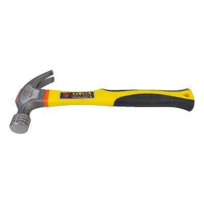 China Professional High Quality Nail Hammer Claw Hammer Forging Hammer Fiberglass Handle Nail Hammer Making for sale