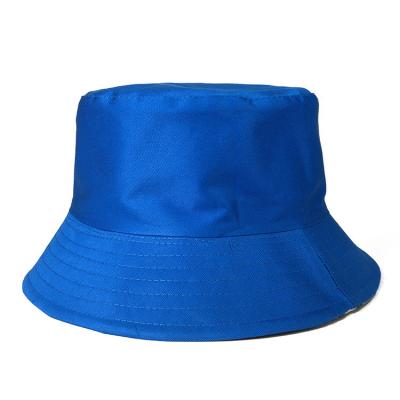 China Casual European and American tie-dye color double-sided fisherman hat Korean version of casual men's and women's INS basin hat blue for sale