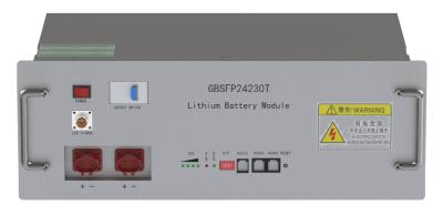 Chine paquet de batterie de 24V 230Ah LiFePO4 pour l'énergie solaire outre du système photovoltaïque de stockage de l'énergie de grille à vendre