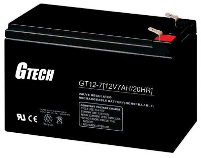 China agm sla battery storage battery 12v 7ah for UPS,Telecom,solar system,alarm system for sale