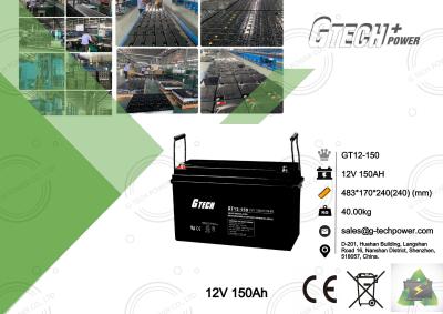 China UPS Telecom Sealed VRLA Regulated Lead Acid Battery 12v 150ah for sale