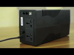 Line Interactive Offline 500VA 300W PWM UPS For Home Power Backup