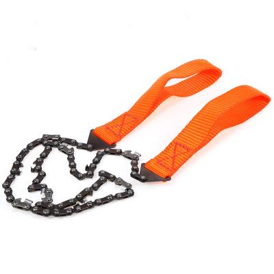 China Outdoor Portable Emergency Survival Gear Folding Hand Pull Saw With Fire Starter For Backpacking for sale