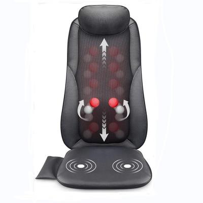 China Body Best Christmas Gift Electric Shiatsu Massage Chair Car Home Office Massage Cushion With Heat for sale