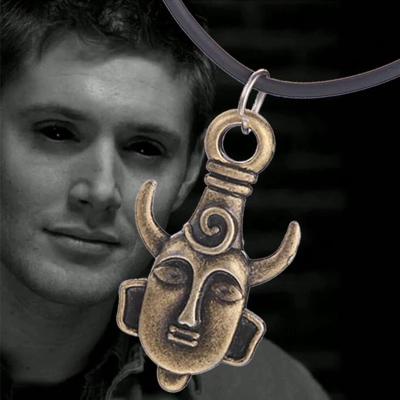 China Jensen Ackles Dean Winchester Ethnic Supernatural Necklace Protection Amulet for sale