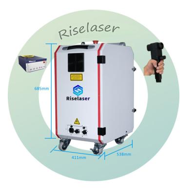 Cina Il prezzo di pulizia tenuto in mano della macchina del laser del carrello buon per la ruggine del metallo rimuove in vendita