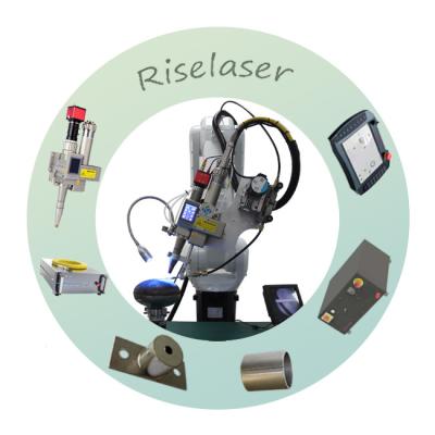 China 6 Ejes Robot Arm Fibra láser máquina de soldadura robótica para la soldadura de la esquina cobot robot brazo láser soldadores de aluminio en venta