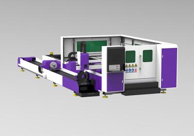 China Dual Use Cnc Metal Laser Cutter , Automatic Fiber Laser Cnc Machine for sale