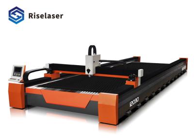 China Zona de trabajo abierta de acero de la cortadora del laser del CNC del tamaño grande estupendo 24000x4000m m en venta