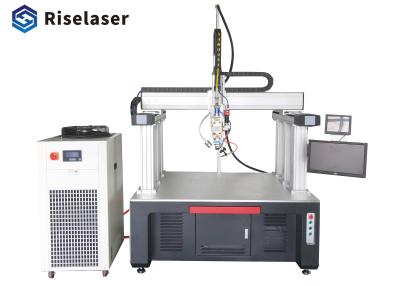 Cina L'asse di With 3 del saldatore del laser della fibra di JPT Raycus il max 1500w ha personalizzato Platfrom di lavoro in vendita