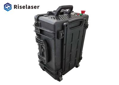 China Koffer100w JPT Draagbaar Laser het Schoonmaken Machine28kg Gewicht Te koop