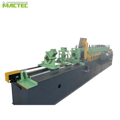 China Easy Installation Fly Shear Roll Forming Machine Steel Roof Metal 50m Stud Roll Former Machinery for sale