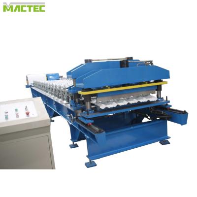 China Easy Installation EPS Sandwich Roof Tile Press Panel Machinery Production Makers Roll Forming Machine for sale