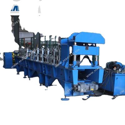 China Hotels Metal Roofing Metal Roof Ridge Cap Roll Forming Machine for sale