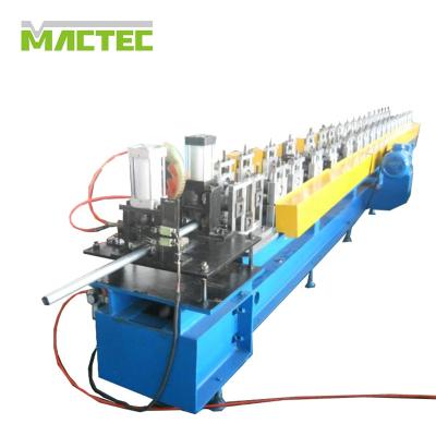 China Easy Installation Easy Operation Hotels Building Material Shutter Steel Tube Roll Forming Frame Machine for sale