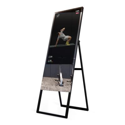 China Customized Size Indoor Touch Screen Smart Mirror Photobooth Magic Display Kiosk for sale