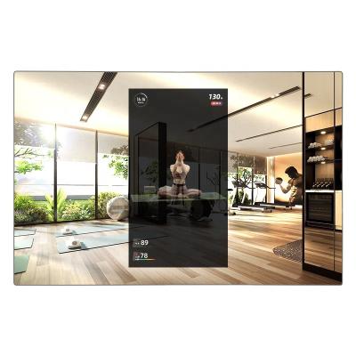 China Indoor Hot Gym 80 86 110 Inch Touch Screen Indoor Customized Mirror for sale