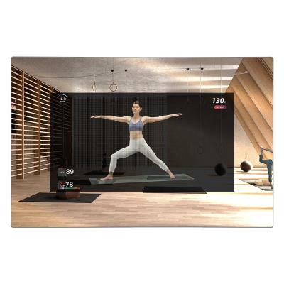 China Indoor Smart For 75,80,86 Inch Indoor Standing Mirror Magic Photo Gym for sale