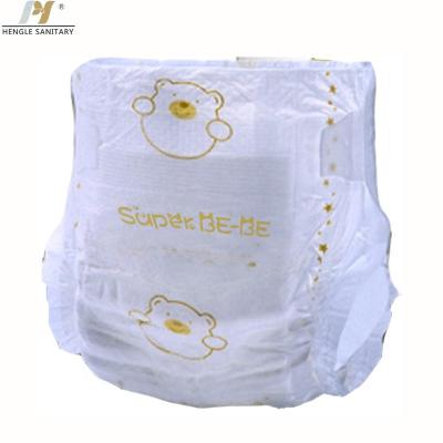 China Good Printed Disposable Comfortable Soft Baby Diaper Pant Stock Lot for sale