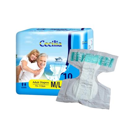 China Low price plain weave wholesale market selling fast absorbing disposable elderly diapers to provide free samples for sale