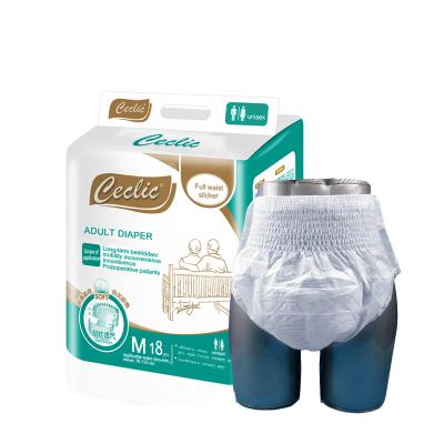 China Adult Plain Weave Diapers From OEM High Quality Adult Diapers Manufacturer for sale